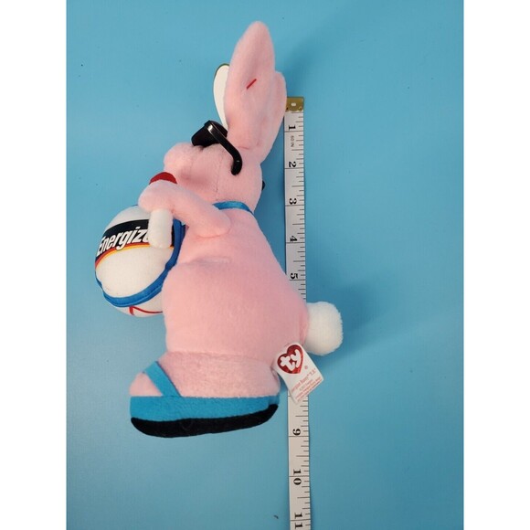 Ty Energizer Bunny Plush  9"   With Hang Tag Walgreens Exclusive Pink Retired - Picture 9 of 11